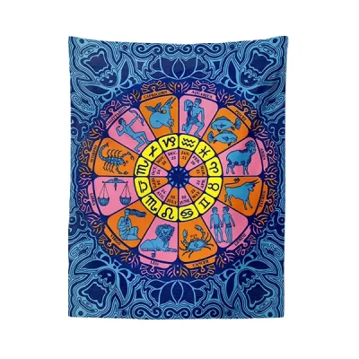 Astrology Mandala Tapestry