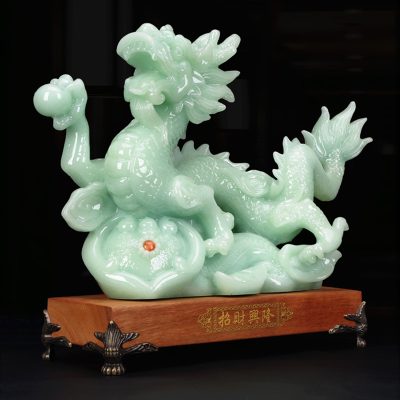Jade Zodiac Statues