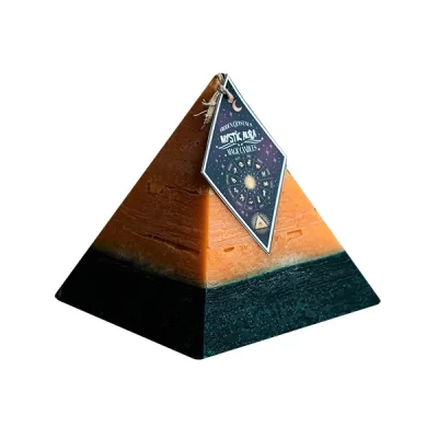 Taurus Pyramid Candle