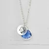 Virgo Sapphire Necklace