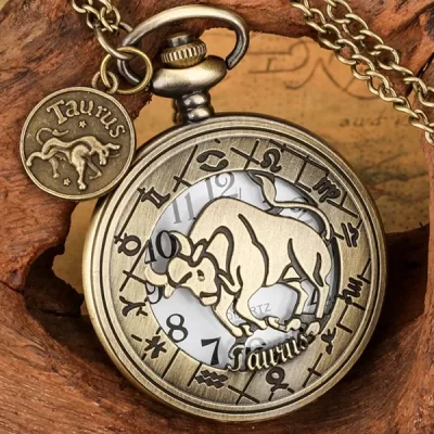 Zodiac Pocket Watch