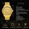 Gold Zodiac Watch