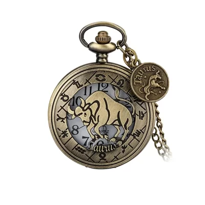 Zodiac Pocket Watch