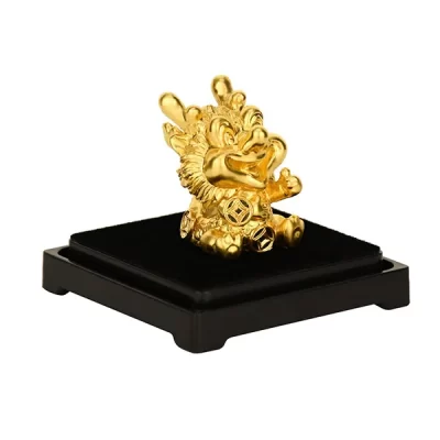Gold Chinese Zodiac Figurines
