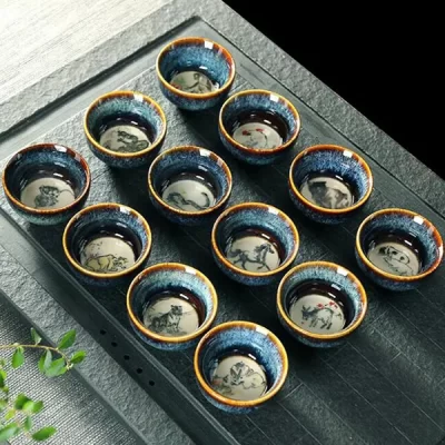 Astrology Tea Set
