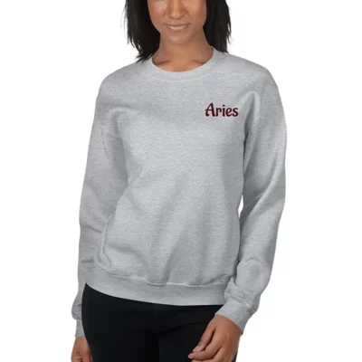 Aries Grey Sweatshirt