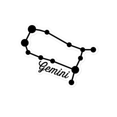 Gemini Constellation Sticker