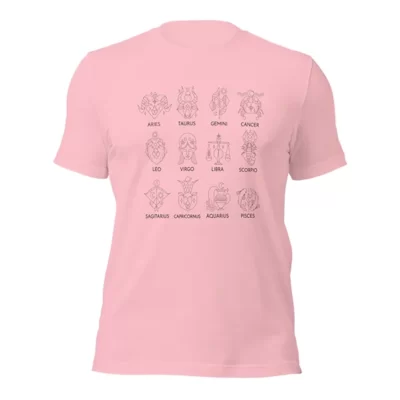 Zodiac Pink Shirt