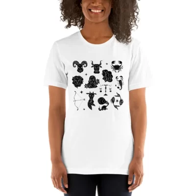 Zodiac White Shirts