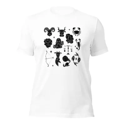 Zodiac White Shirts
