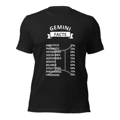 gemini facts t shirt