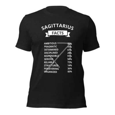 sagittarius facts t shirt