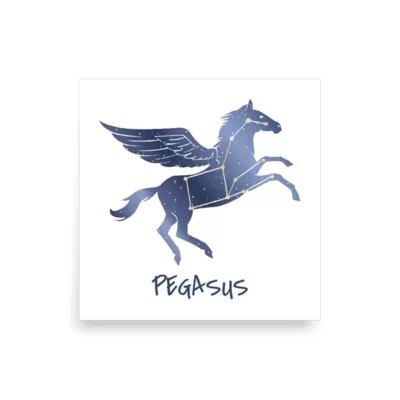 Pegasus Constellation Art