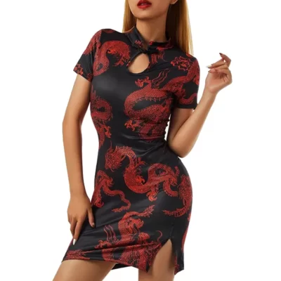 Red Zodiac Dress